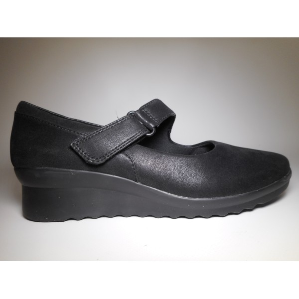 Clarks Aida Donna Caddell yale Nero