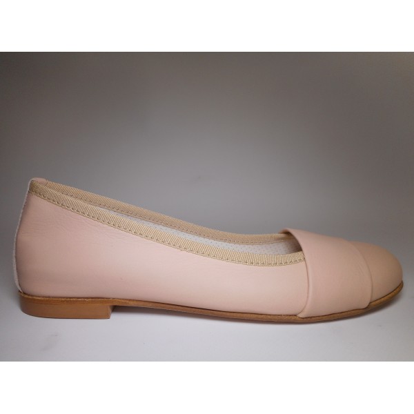 Ballerina Scarpa Donna Ballerina fascetta Ecru