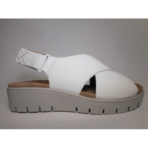 Clarks Sandalo Donna Un karely Bianco