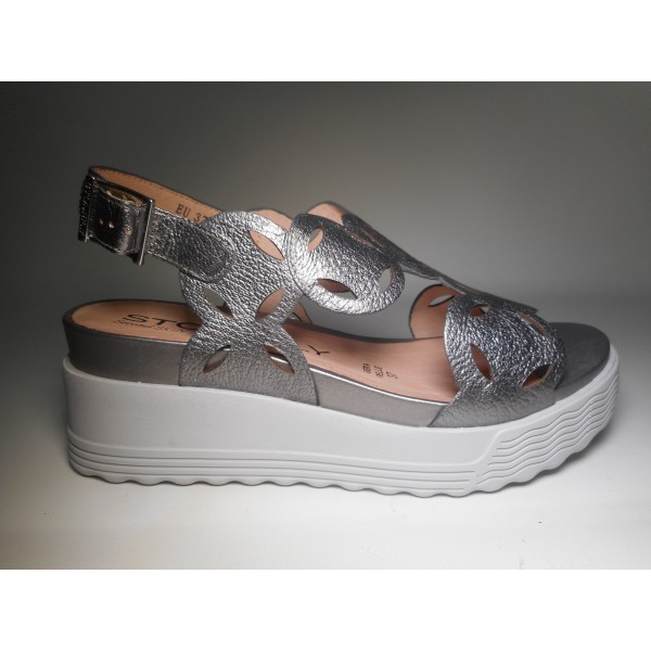 Stone fly Sandalo Donna Parky 9 Grigio