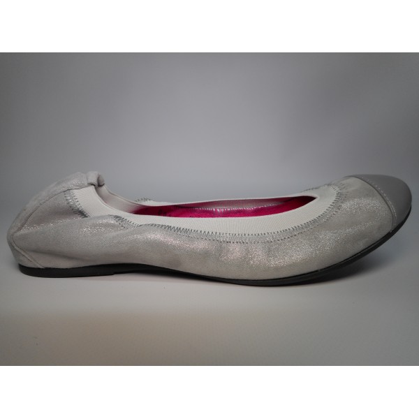 Le babe Ballerina Donna Ballerina elastico Grigio