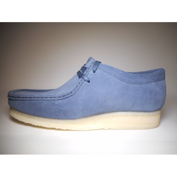 Clarks Scarpa Uomo Wallabee Blu