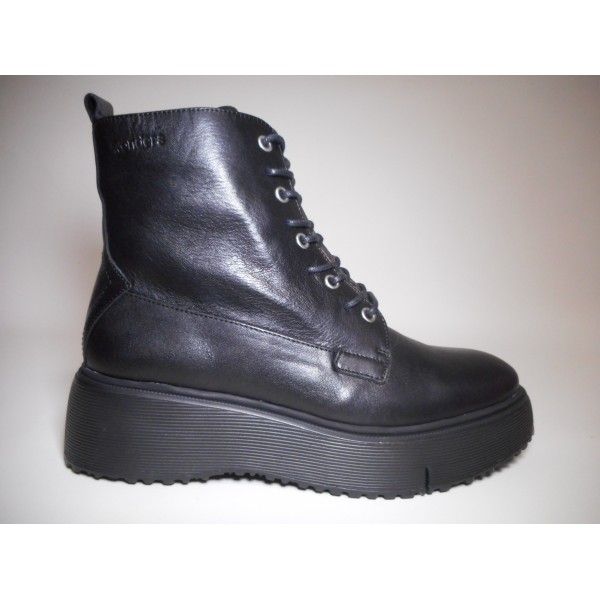 Wonders Stivaletto Donna Anfibio Nero Wonders Stivaletto Donna Anfibio Nero