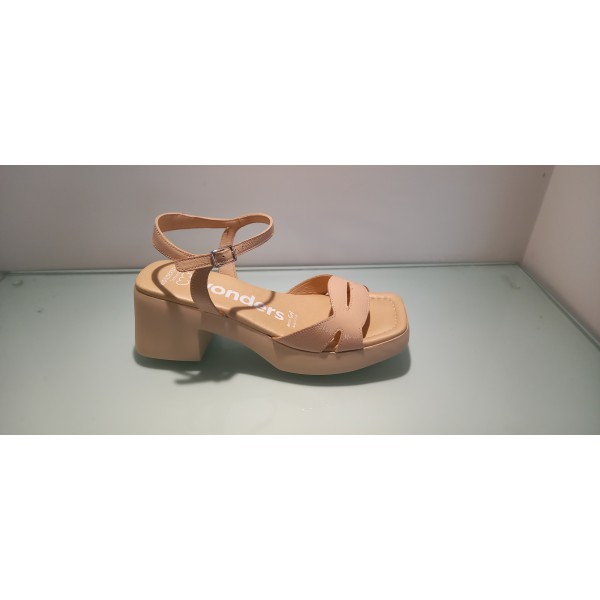 Wonders Sandalo Donna Sandalo tacco Beige Wonders Sandalo Donna Sandalo tacco Beige