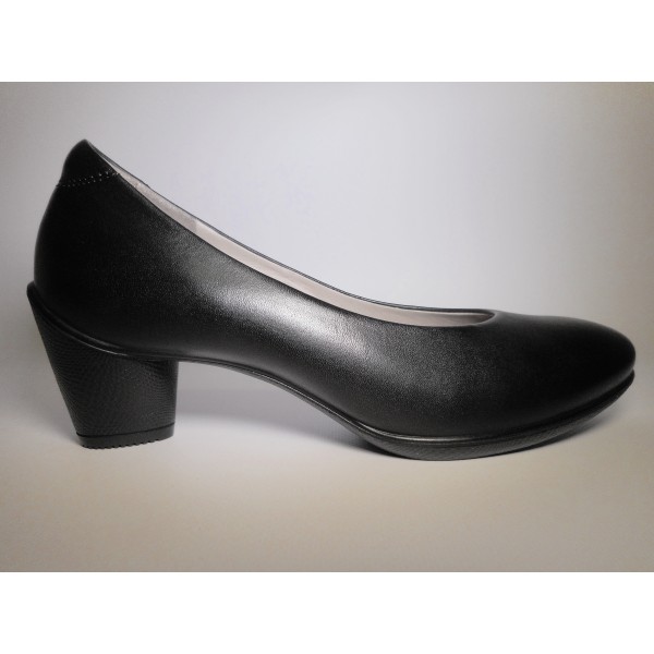 Ecco Decoltè Donna Sculptured t.40 Nero Ecco Decoltè Donna Sculptured t.40 Nero