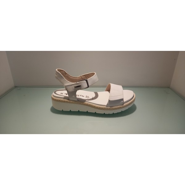 Tamaris Sandalo Donna Sandalo zeppa Bianco Tamaris Sandalo Donna Sandalo zeppa Bianco