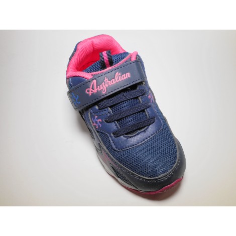 Australian Sport Bambino Strappo/lacci elastici Blue/pink