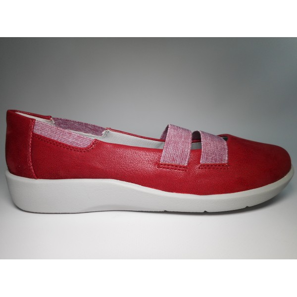 Clarks Scarpa Donna Sillian rest Rosso