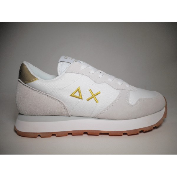 Axsun68 Scarpa Donna Sport Bianco/oro