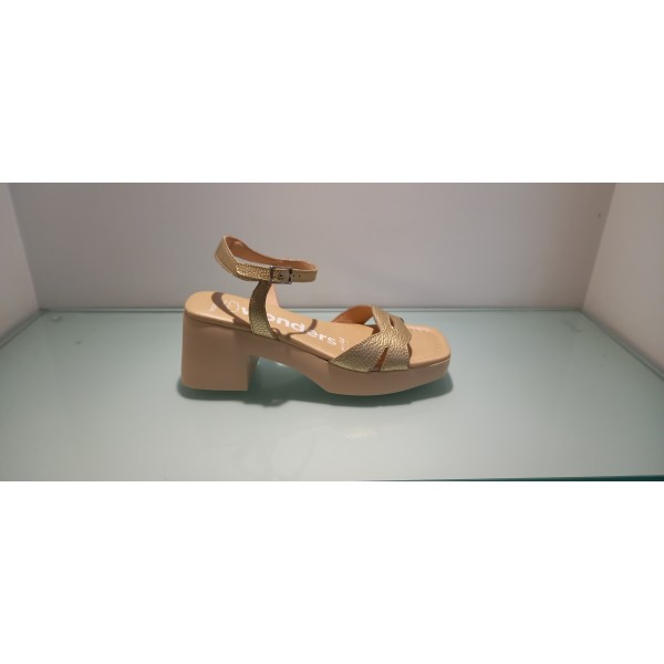 Wonders Sandalo Donna Sandalo tacco Oro Wonders Sandalo Donna Sandalo tacco Oro