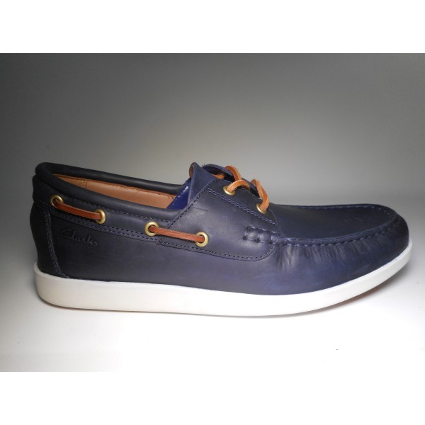 Clarks Mocassino Uomo Ferius coast Blu