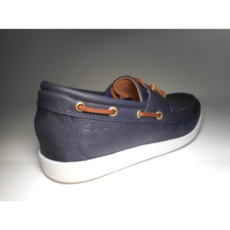 Clarks Mocassino Uomo Ferius coast Blu