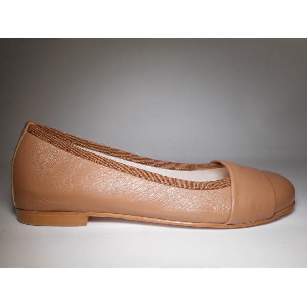 Ballerina Scarpa Donna Ballerina Cuoio