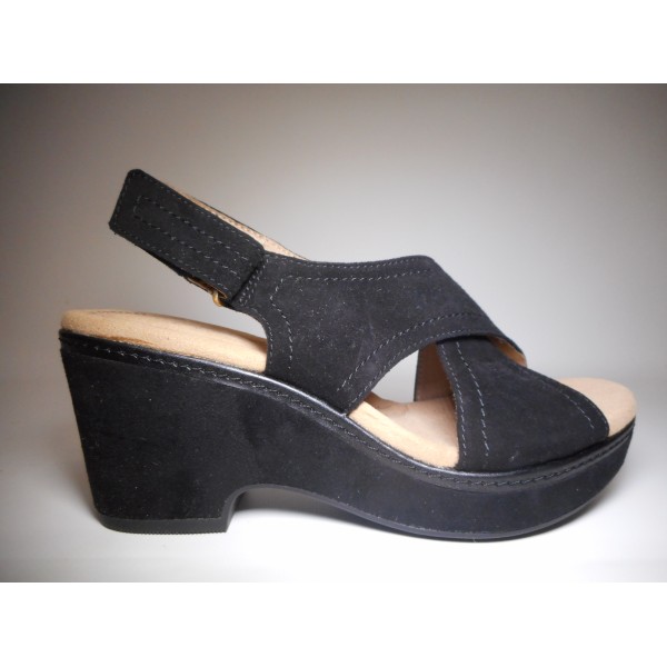 Clarks Sandalo Donna Giselle Nero