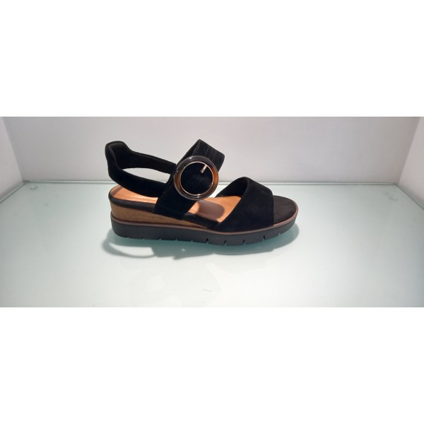 Tamaris Sandalo Donna Sandalo zeppa Nero Tamaris Sandalo Donna Sandalo zeppa Nero