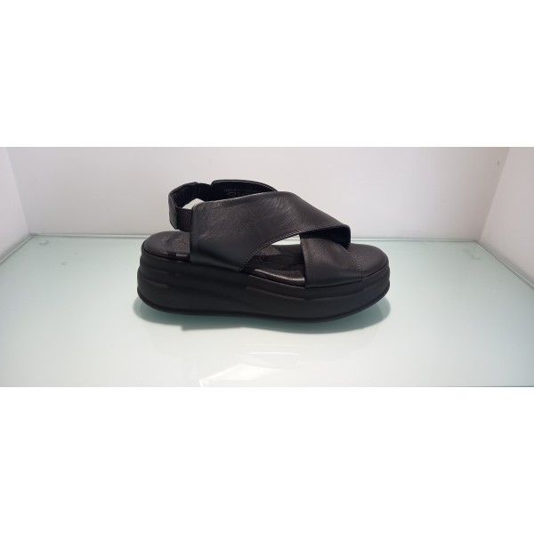 Tamaris Sandalo Donna Sandalo zeppa Nero