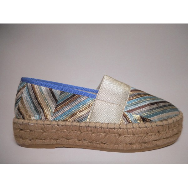 Star love Espadrillas Donna Espadrillas Azul