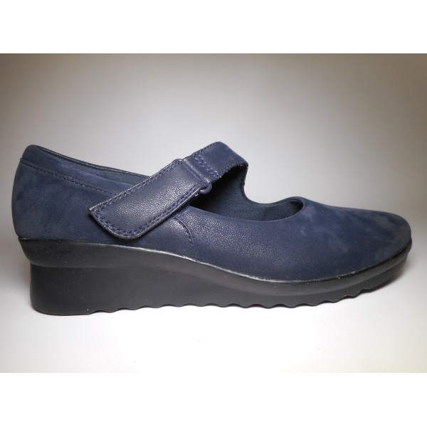 Clarks Aida Donna Caddell yale Blu