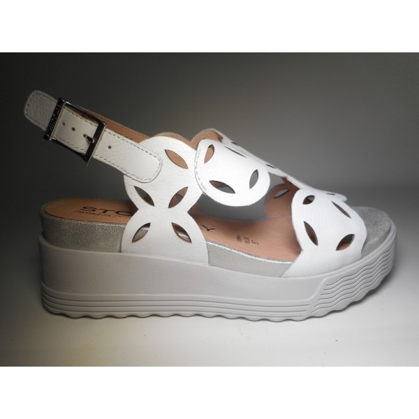 Stone fly Sandalo Donna Parky 9 Bianco