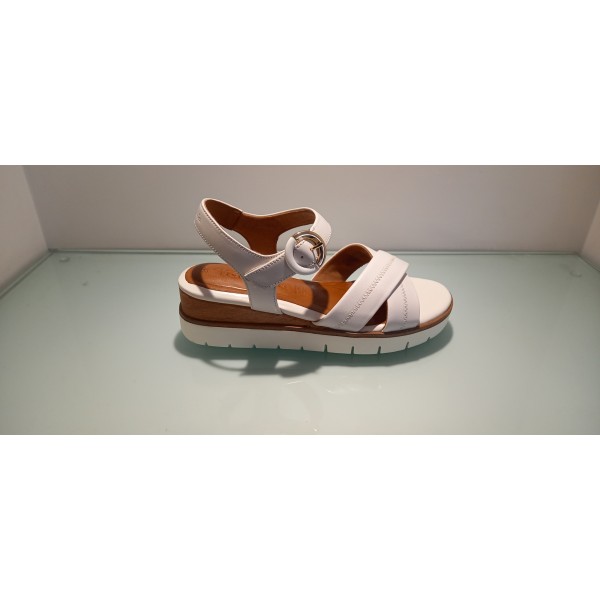 Tamaris Sandalo Donna Sandalo zeppa Bianco