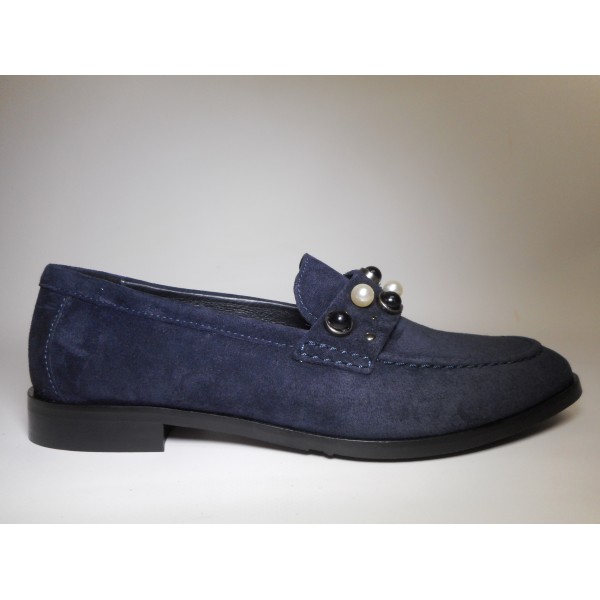 Marco ferretti Scarpa Donna Mocassino Blu Marco ferretti Scarpa Donna Mocassino Blu
