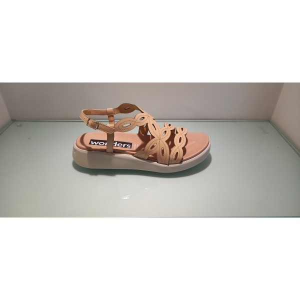 Wonders Sandalo Donna Sandalo zeppa Beige Wonders Sandalo Donna Sandalo zeppa Beige