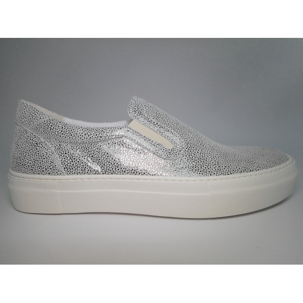 Pisapia Slip on Donna Splip on Argento