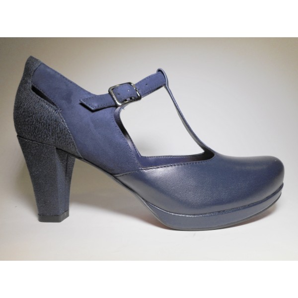 Clarks Gilda tacco 70 Donna Chorus gia Blu