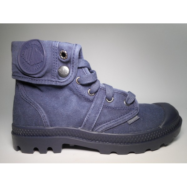 Palladium Stivaletto tela Donna Pallabrouse baggy Blu