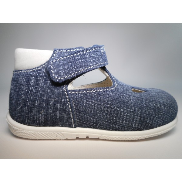 Zecchino d'oro Scarpa Bambino Sandalo 2 occhi Jeans