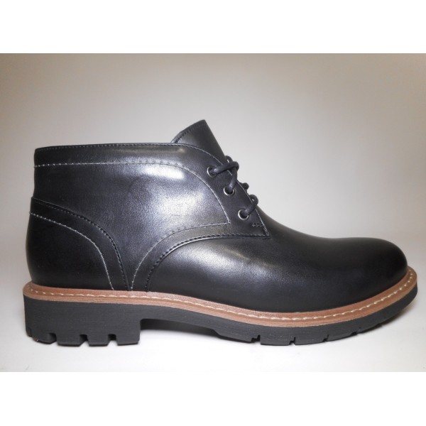 Clarks Polacchetto Uomo Batcombe Nero