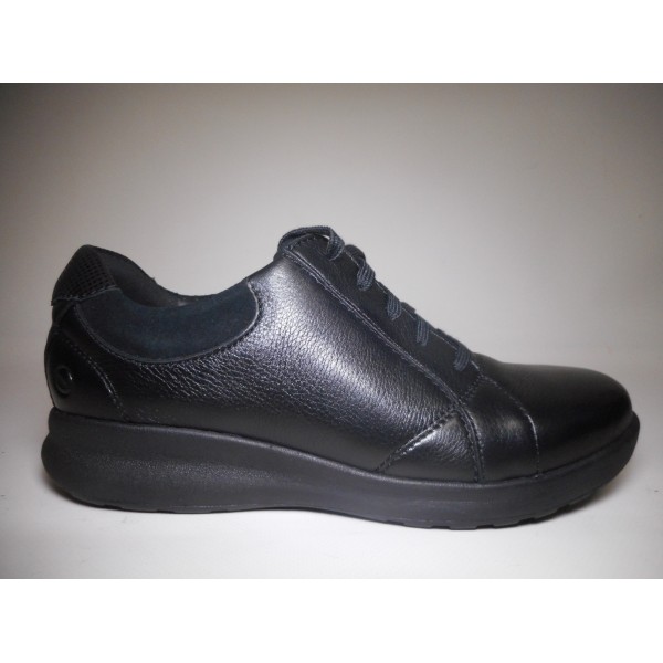 Clarks Scarpa Donna Un adorn lace Nero