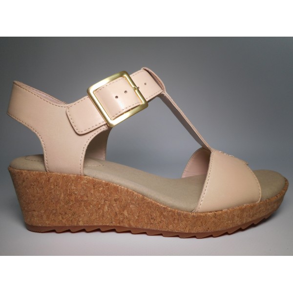 Clarks Sandalo Donna Kamara kiki Beige