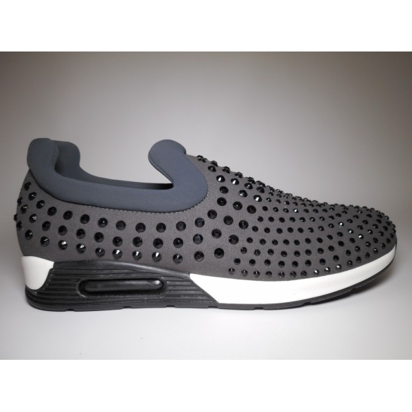 Xboy Scarpa Donna Strass Grigio Xboy Scarpa Donna Strass Grigio