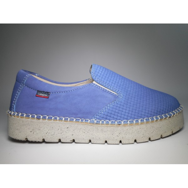 Callaghan Slip on Donna Fondo gomma Azzurro