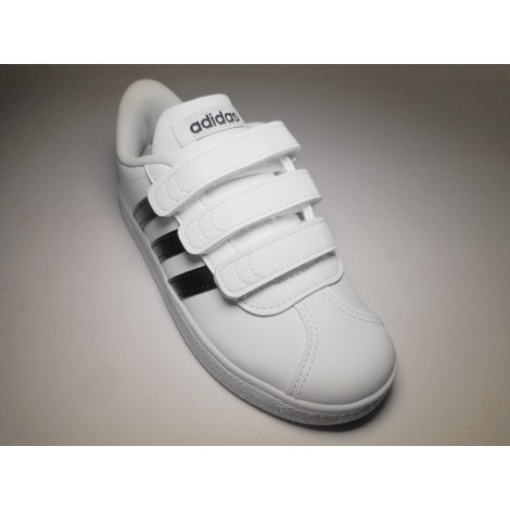Adidas Scarpa Bambino Vl court Bianco